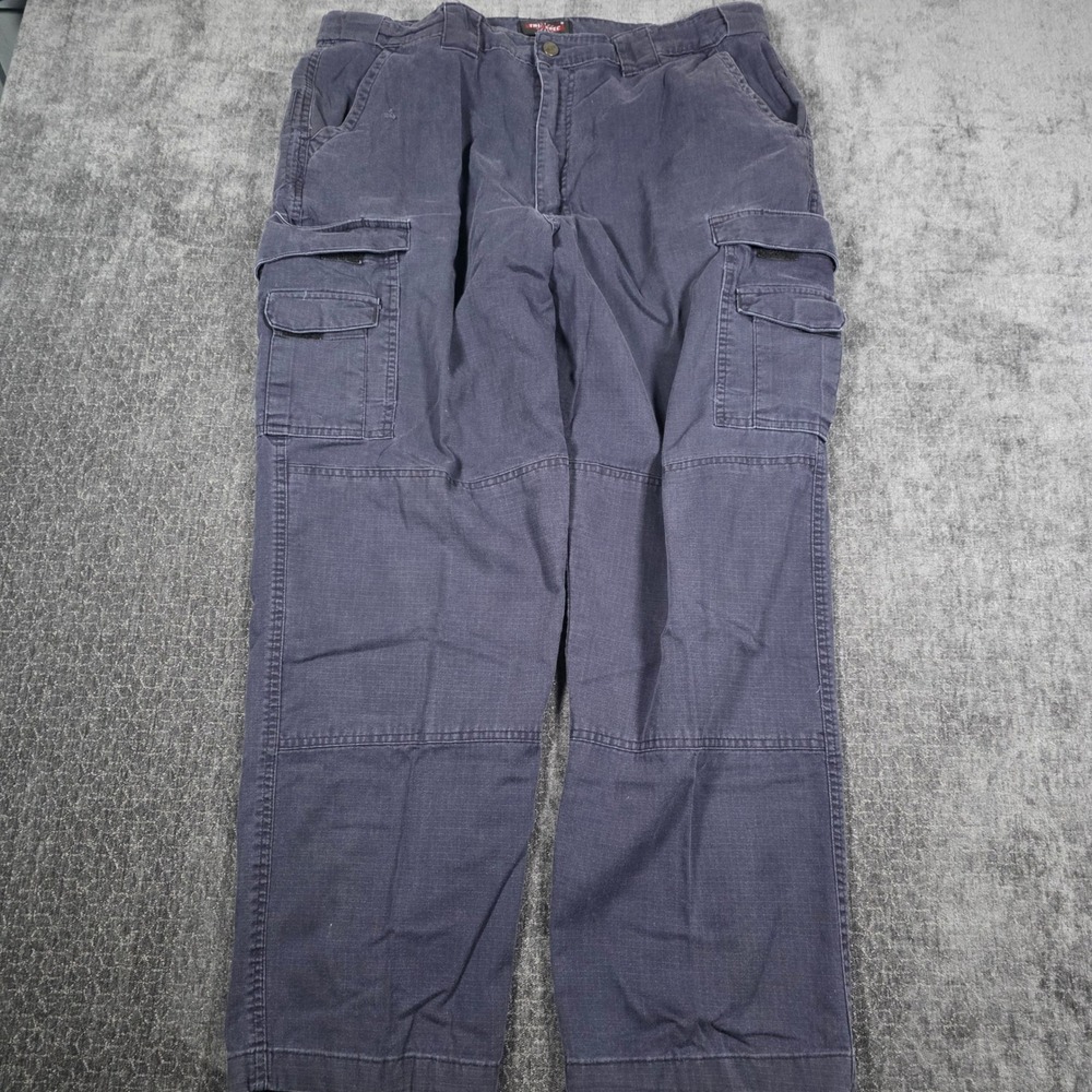 Tru-Spec Mens Flame Resistant Cargo Pants Navy Blue Tactical Workwear 38x30